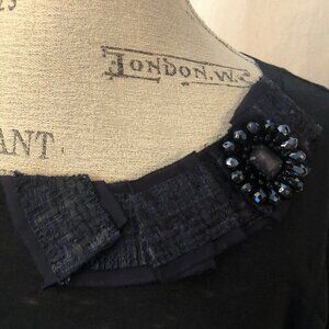 Tory Burch Linen Top: Size L/XL